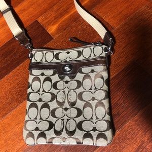 Brown Coach Crossbody